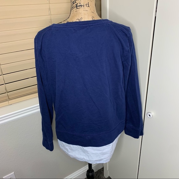 Liz Claiborne Under-layer Thin Crewneck Sweatshirt - Picture 9 of 11